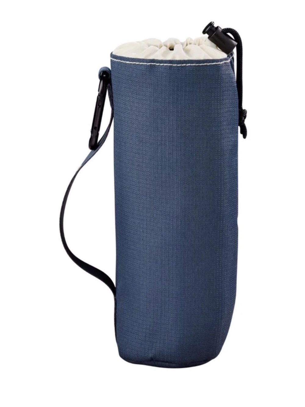 Wilson Navy pickle ball case with Cream Drawstring Top